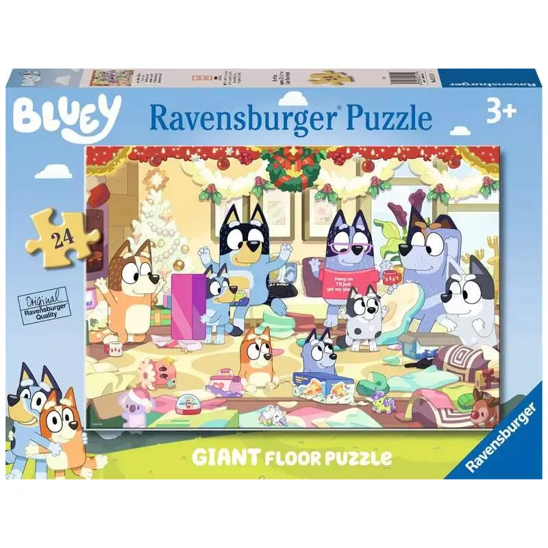 Bluey Christmas Giant Floor 24 Piece Jigsaw