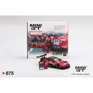 Mini GT Nissan GTR Nismo 2021 Super GT Series Suzuka Winner 1:64 Scale Die Cast