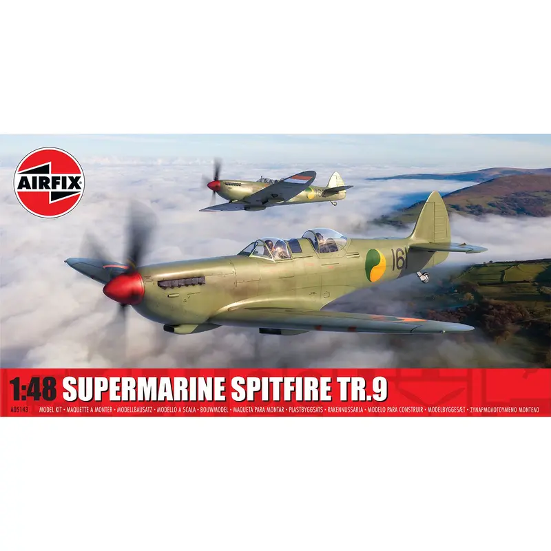Airfix Submarine Spitfire TR9 1:48 Scale Model Kit