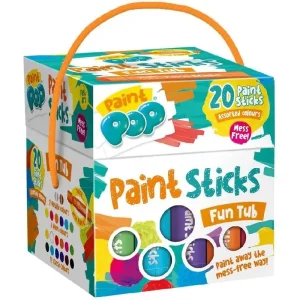 Paint Pop 20 Paint Sticks Fun Tub