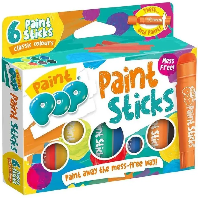 Paint Pop 6 Pack Classic Colours