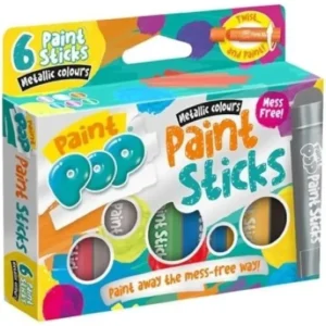 Paint Pop 6 Pack Metallic Colours