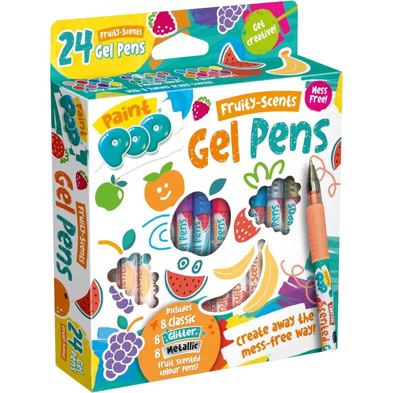 Paint Pop Scented Gel Pens