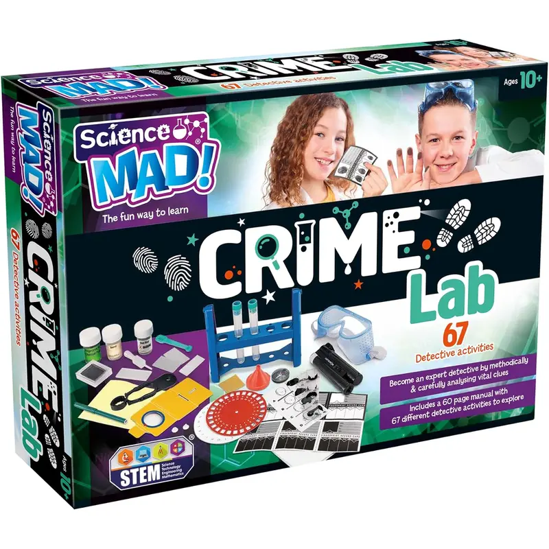 Science Mad Crime Lab Playset