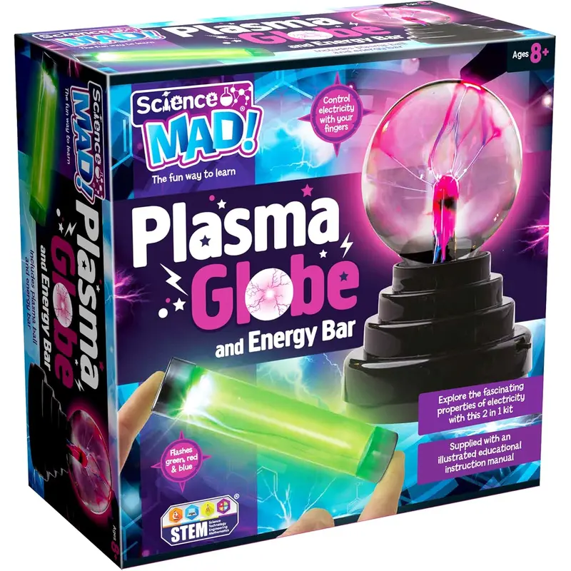 Science Mad Plasma Globe & Energy Bar