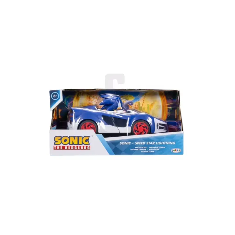Sonic The Hedgehog Sonic Speed Star Lightning Rev It Racer