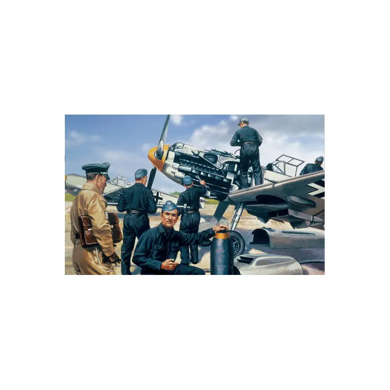 Airfix WW2  Luftwaffe Ground Personnel 1:76