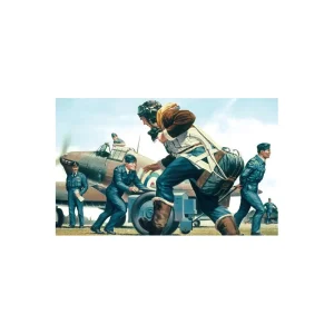 Airfix WW2  Raf Ground Personnel 1:76