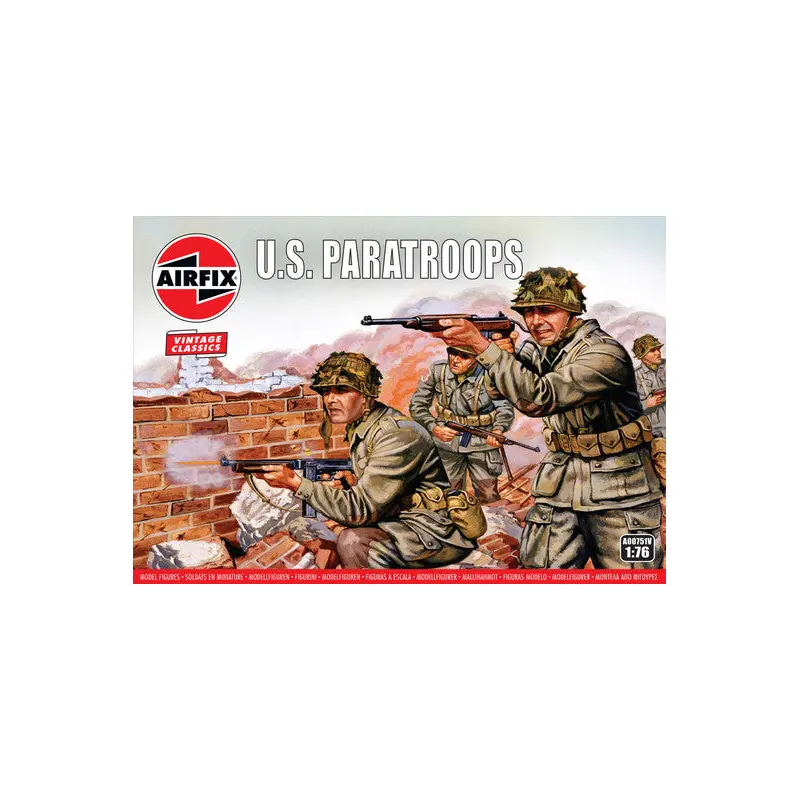 Airfix WW2  Us Paratroops 1:76