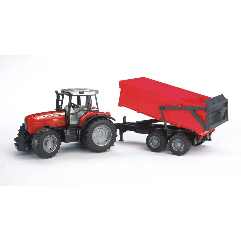 Bruder Massey Ferguson 7480 Tractor & Trailer