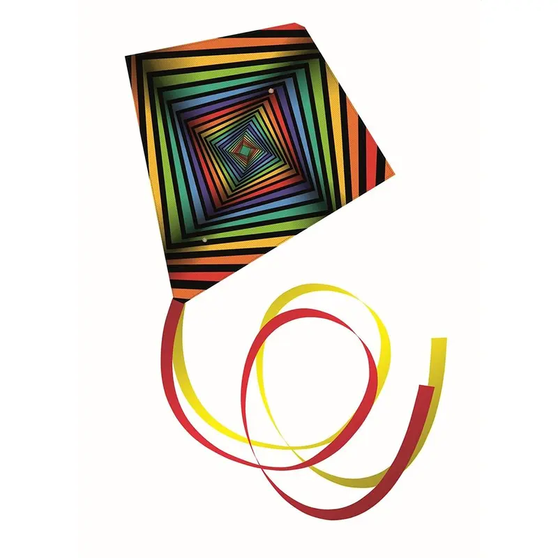 Classic Square Kite with Tail