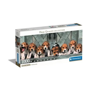Clementoni Beagles Panorama 1000 Piece Jigsaw