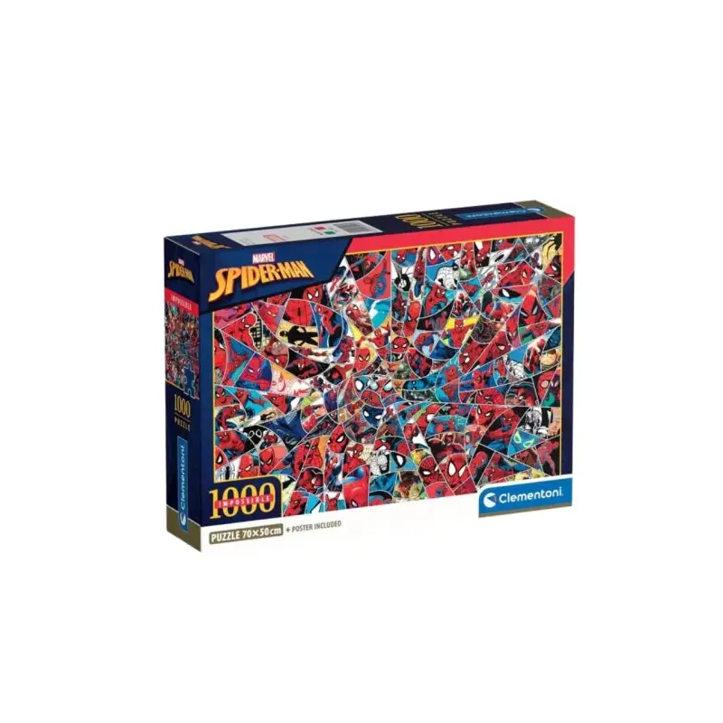 Clementoni Spider-Man Impossible 1000 Pce Jigsaw