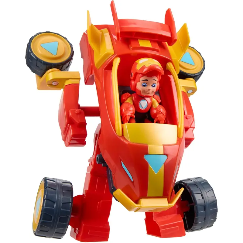 Iron Man and his Awesome Friends Figure & Vehicle 2-In-1 Mech Suit Iron Man Pack