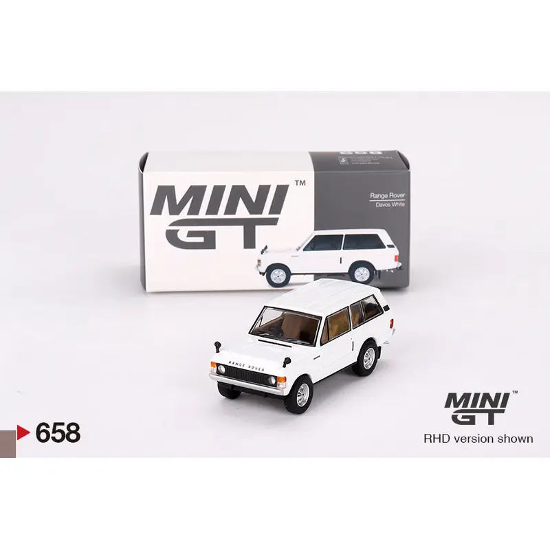 Mini GT Range Rover - Davos White 1:64 Scale