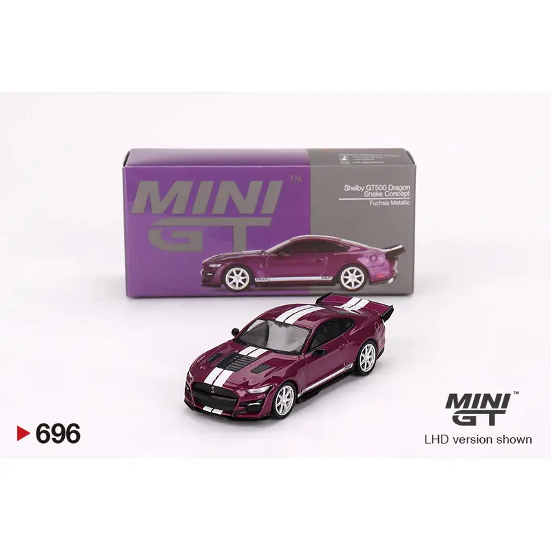 Mini GT Shelby GT500 Dragon Snake Concept - Fuchsia Metallic 1:64 Scale