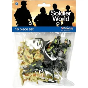 Soldier World 16 Piece Figure Set