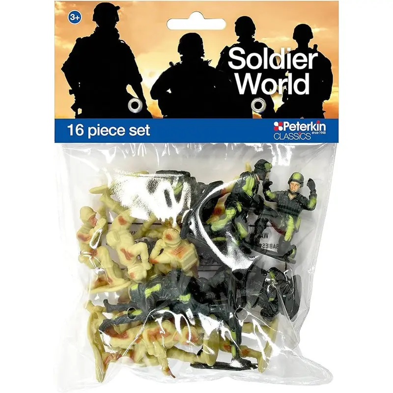 Soldier World 16 Piece Figure Set