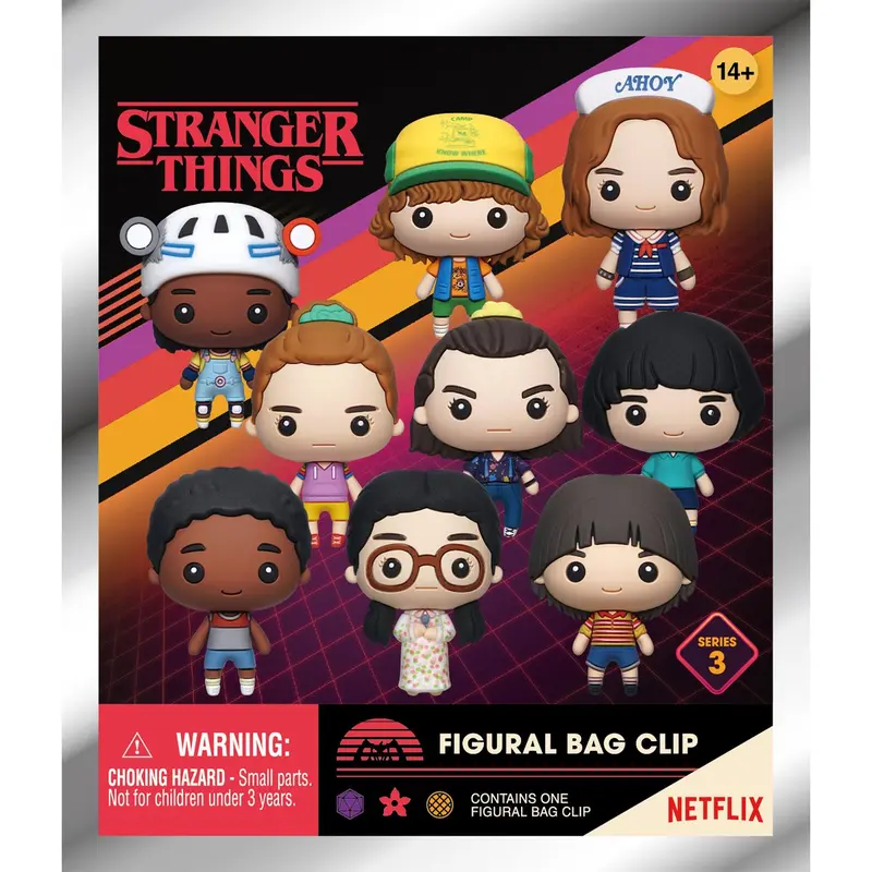 Stranger Things Collectors Bag Clip Series 3