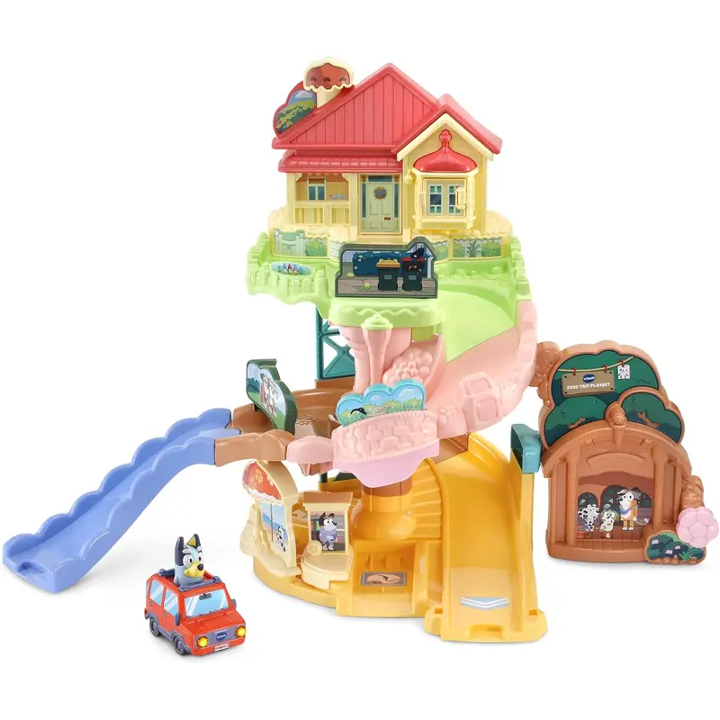 Toot Toot Driver Bluey Road Trip Playset