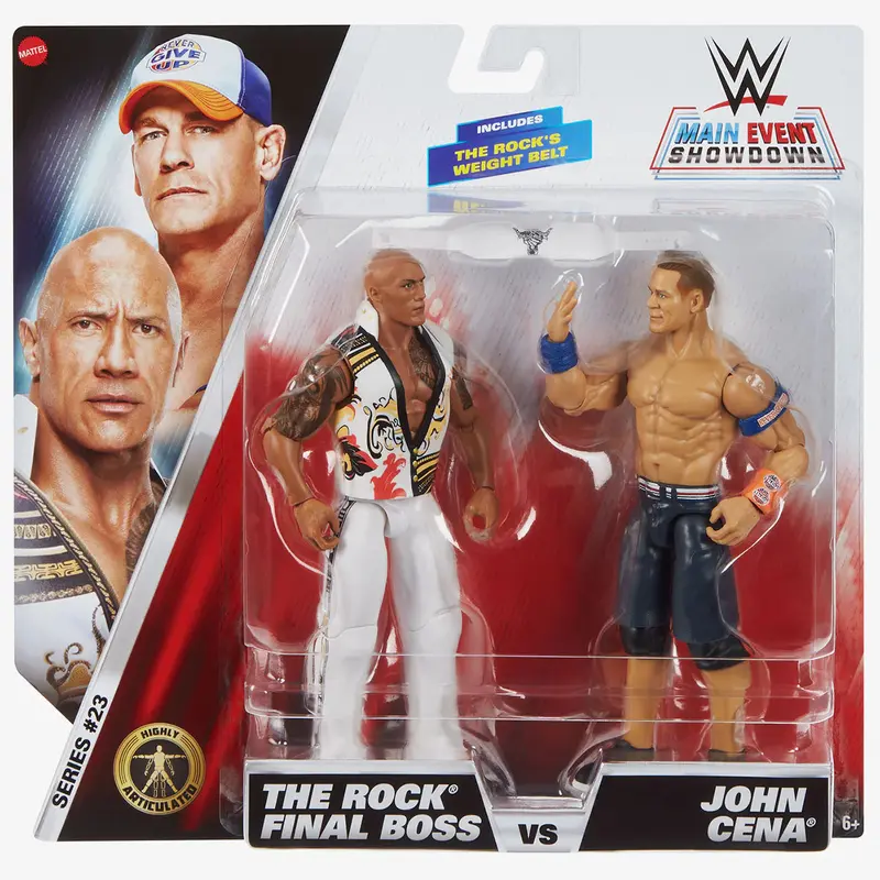 WWE Main Event Showdown The Rock VS John Cena