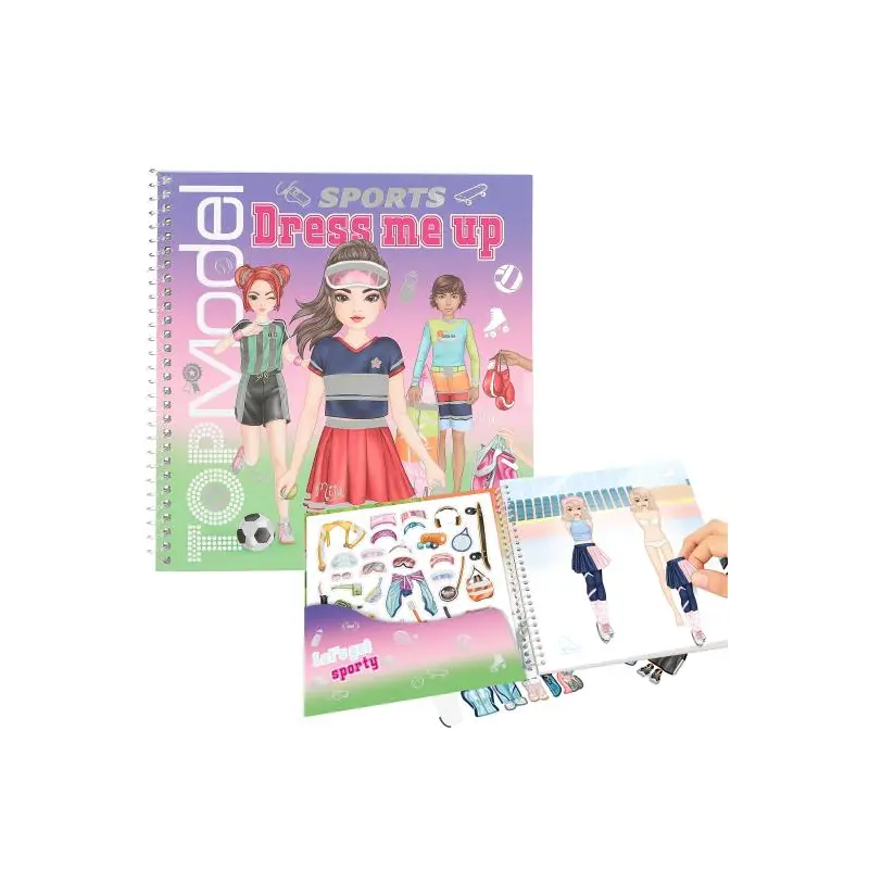TOPModel Dress Me Up Stickerbook