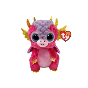 TY Mia Pink Dragon Beanie Boo
