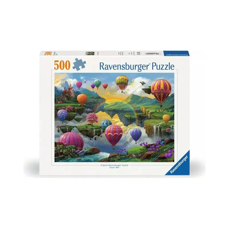 Air Balloon Valley 500 Piece Jigsaw Puzzle
