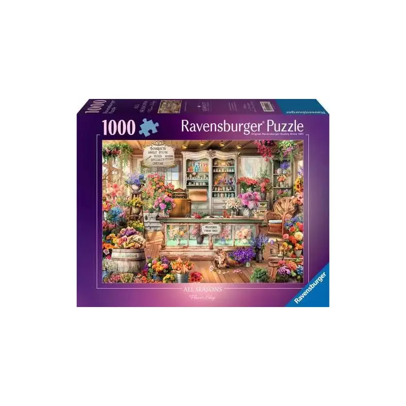 All Seasons Flower Shop 1000 Piece Jigsaw Puzzle