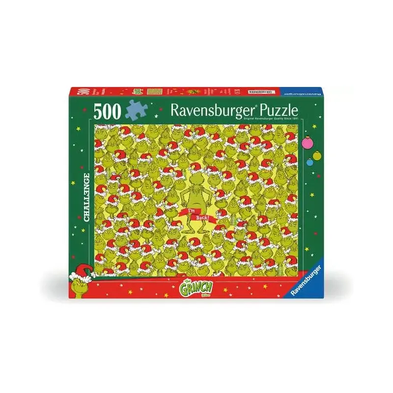 AT Grinch 500 Piece Jigsaw Puzzle