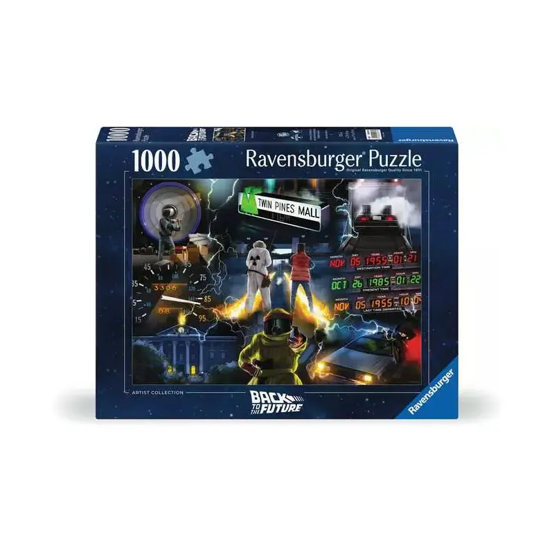 Back to the Future 1000 Piece Jigsaw Puzzle