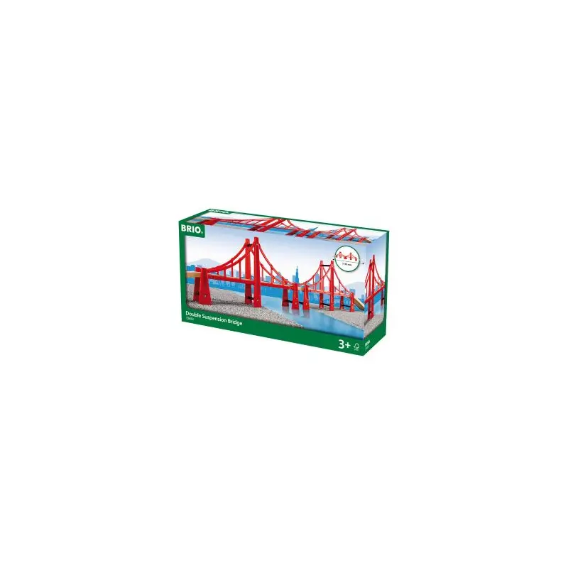 Brio Double Suspension Bridge