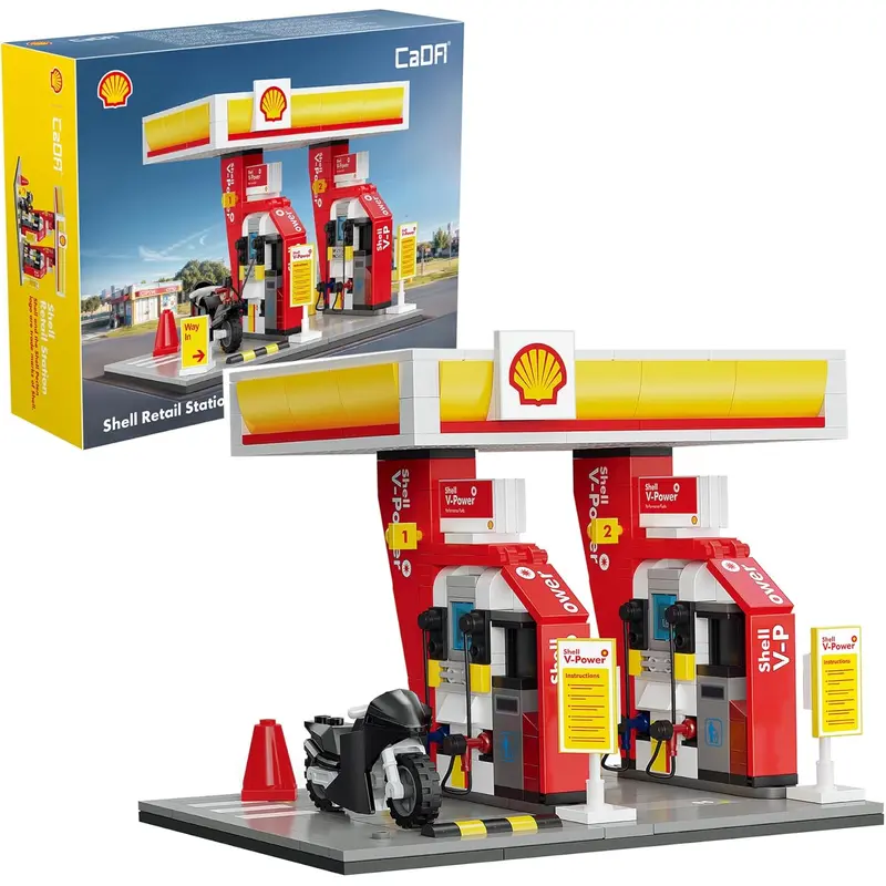 Cada Shell Retaistation 305 Piece Construction Set