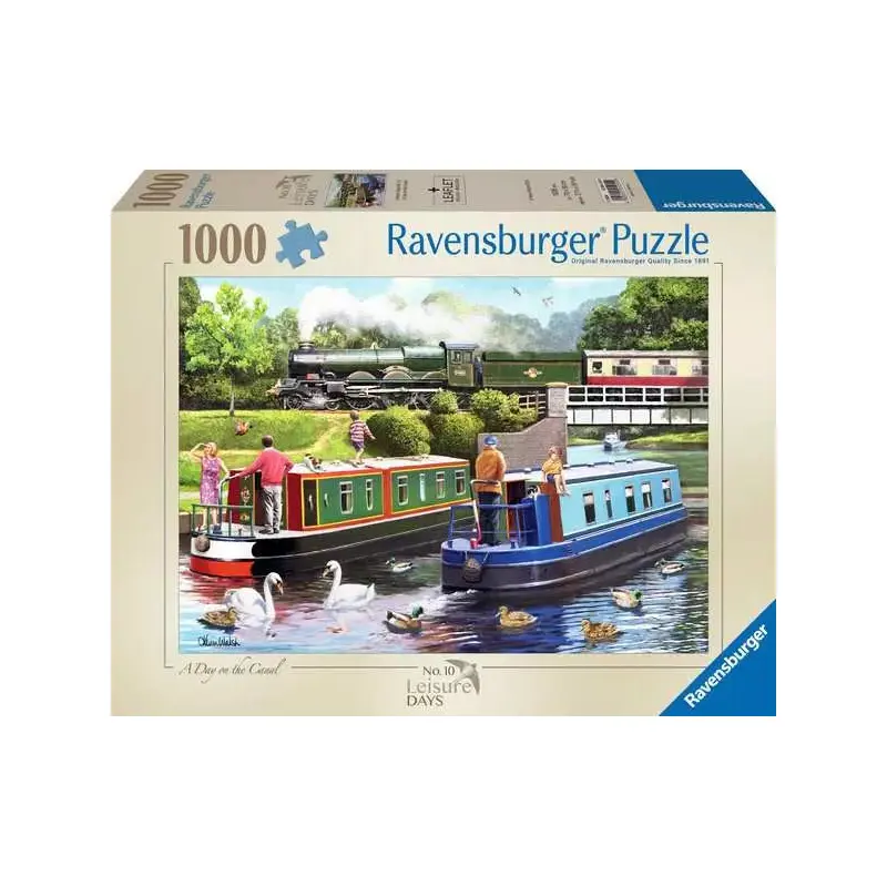 Canal Crossing 1000 Piece Jigsaw Puzzle