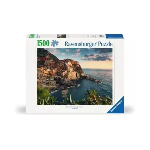 Cinque Terre viewpoint 1500 Piece Jigsaw Puzzle