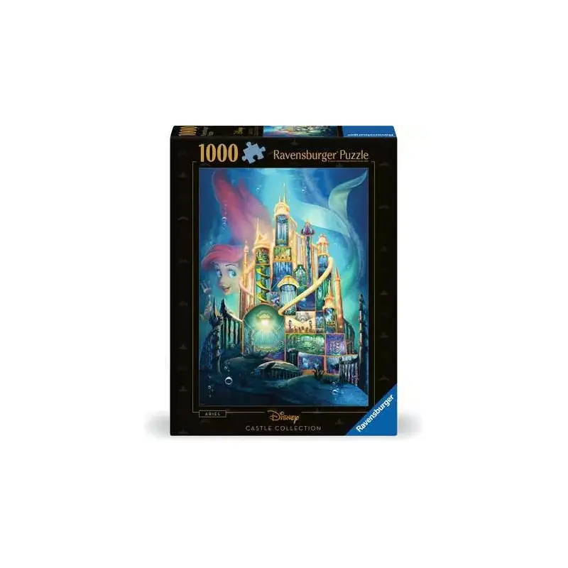 Disney Castles: Ariel 1000 Piece Jigsaw Puzzle