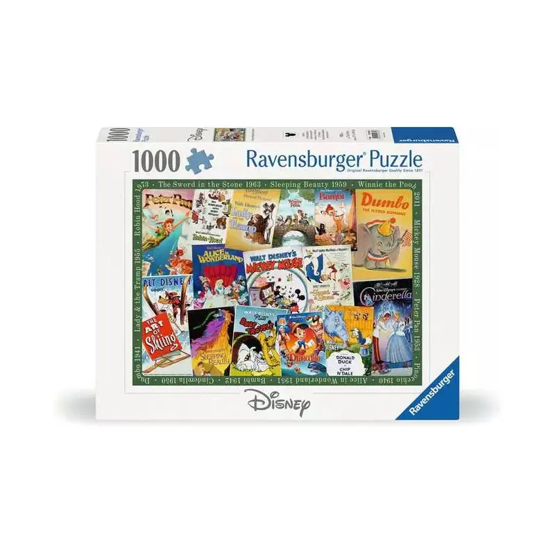Disney Vintage Posters 1000 Piece Jigsaw Puzzle