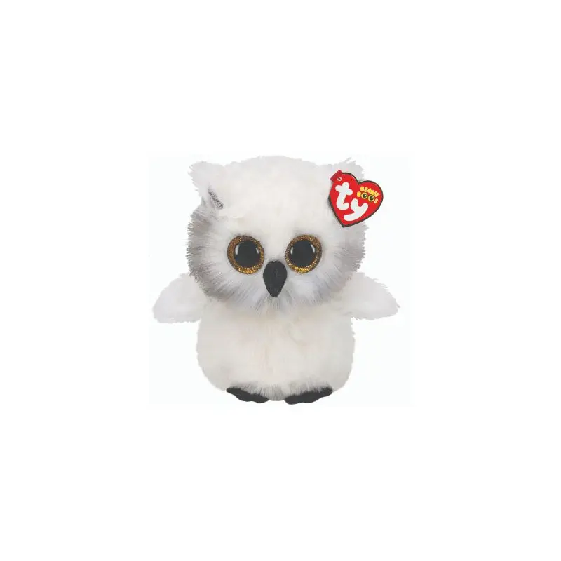 Ty Austin White Owl Boo Mediu