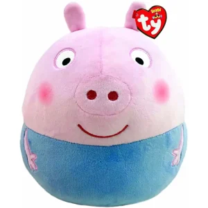 TY George Pig Squish a Boo 10"