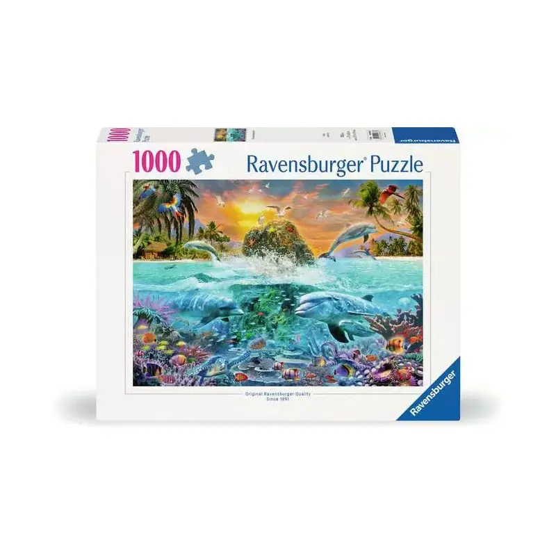 Underwater Island 1000 Piece Jigsaw Puzzle