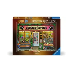 Vintage Vinyl 1000 Piece Jigsaw Puzzle