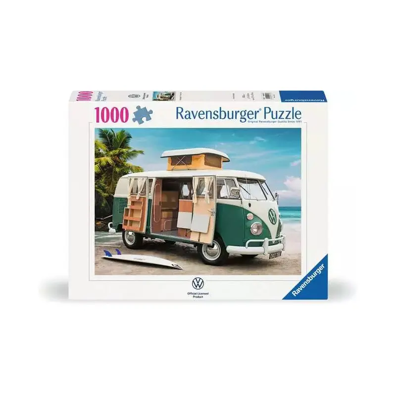 Volkswagen T1 CamperVan 1000 Piece Jigsaw Puzzle