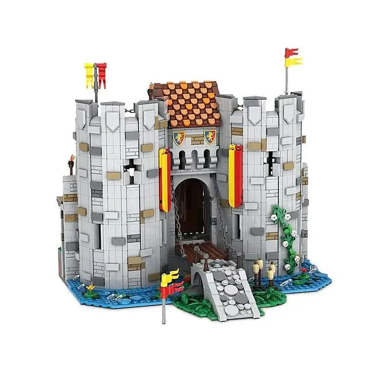 GOBRICKS MOC 157507 The gate of Bricktenstein castle