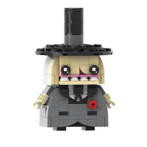 GOBRICKS MOC 162663 Mayor of Halloweentown (Nightmare Before Christmas)