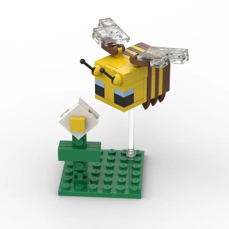 MOC-59525 Bee and White ox-eye