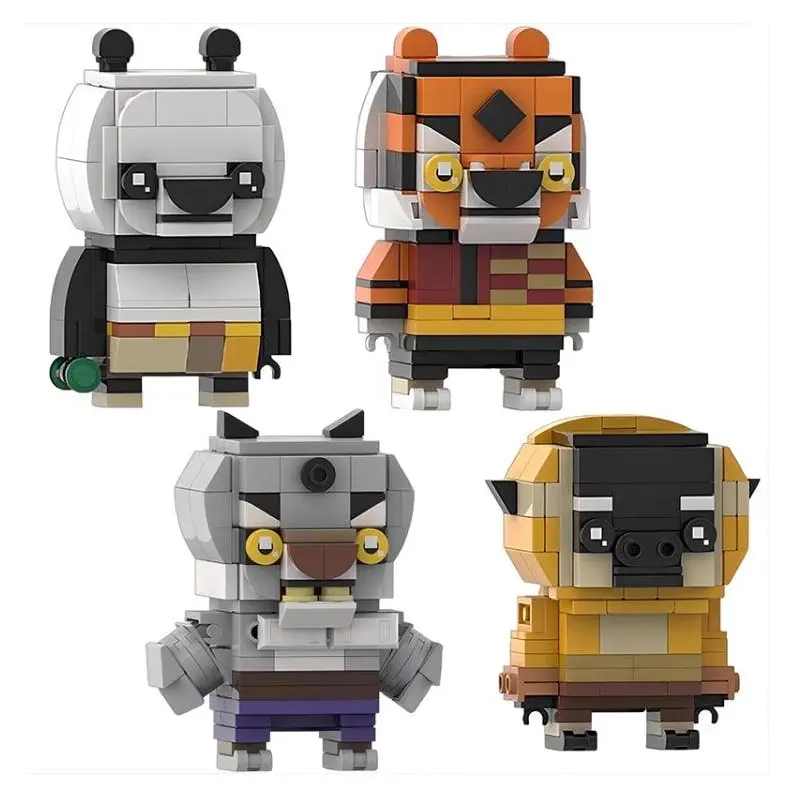 MOC Custom Kung Fu Panda Brickheadz
