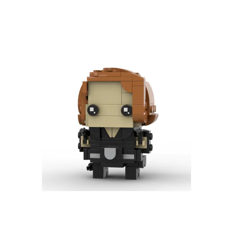MOC Custom Marvel black widow- The Avengers Brickheadz
