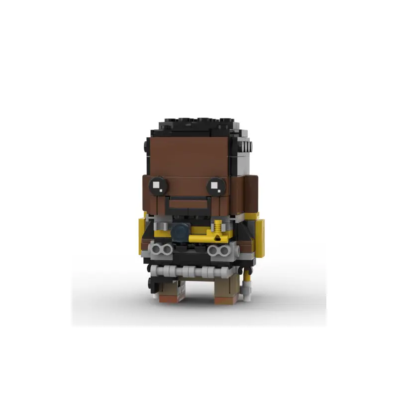 MOC Custom Marvel Electro Brickheadz