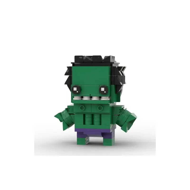 MOC Custom Marvel Hulk - The Avengers Brickheadz