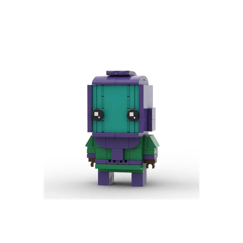 MOC Custom Marvel Kang with Mask Brickheadz